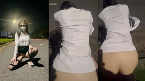 Đang đi thì em gái 2k4 đòi chơi public ở đường