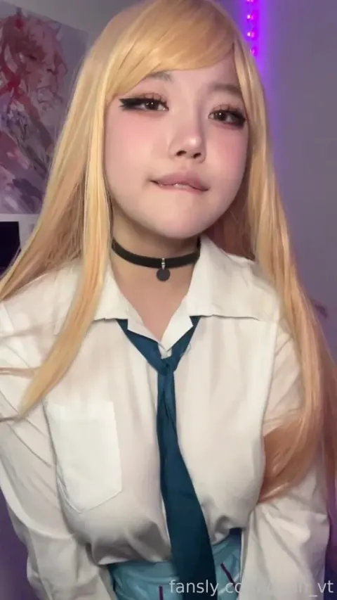 WaifuDaph coser xinh dâm vú bự mông to cởi đồ show hàng ngon cực khủng
